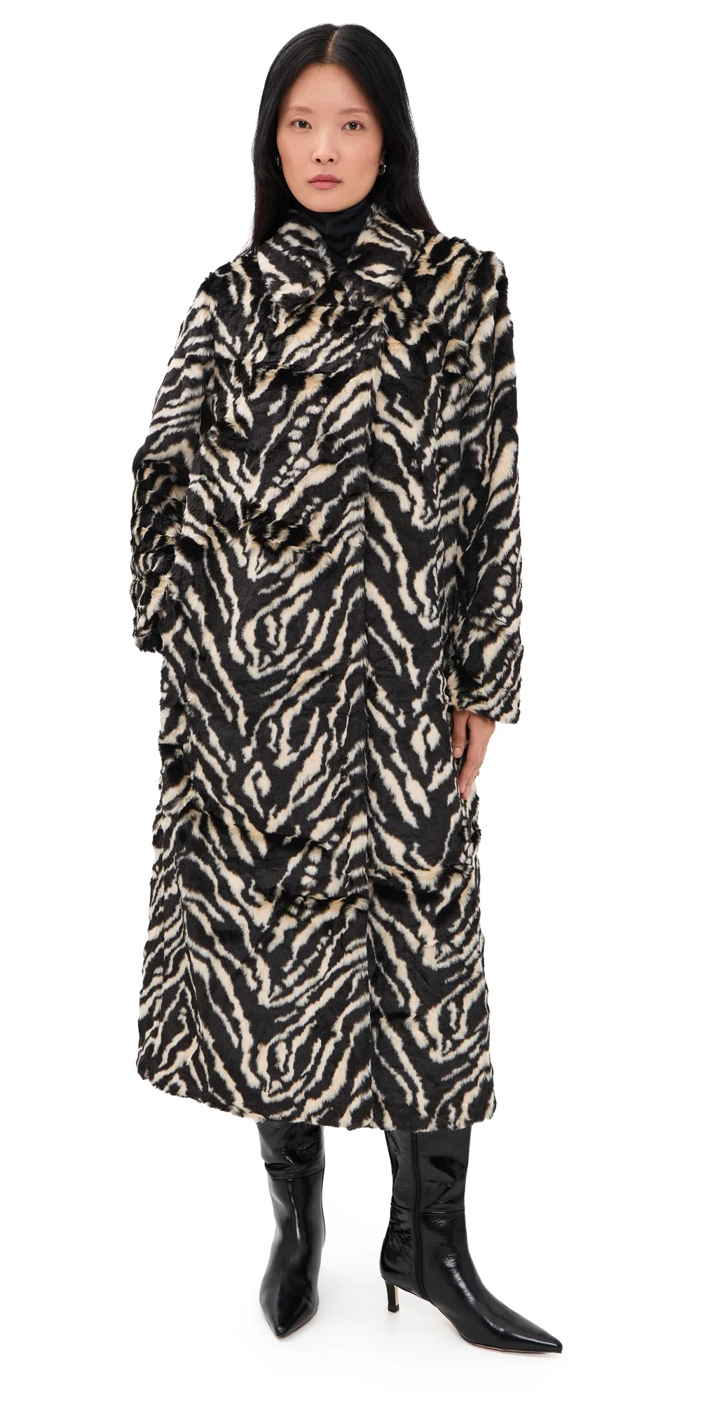 Miss Cindy Faux Fur Overcoat by Show Me Your Mumu