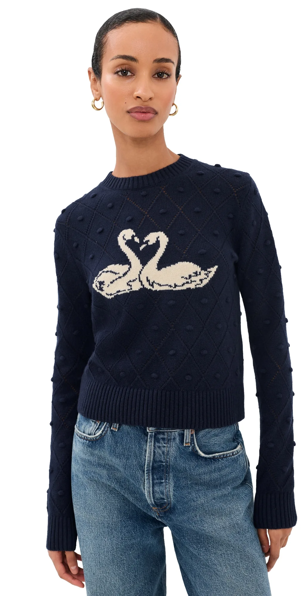 Cosette Woolest Bauble Swan Pullover by Madewell