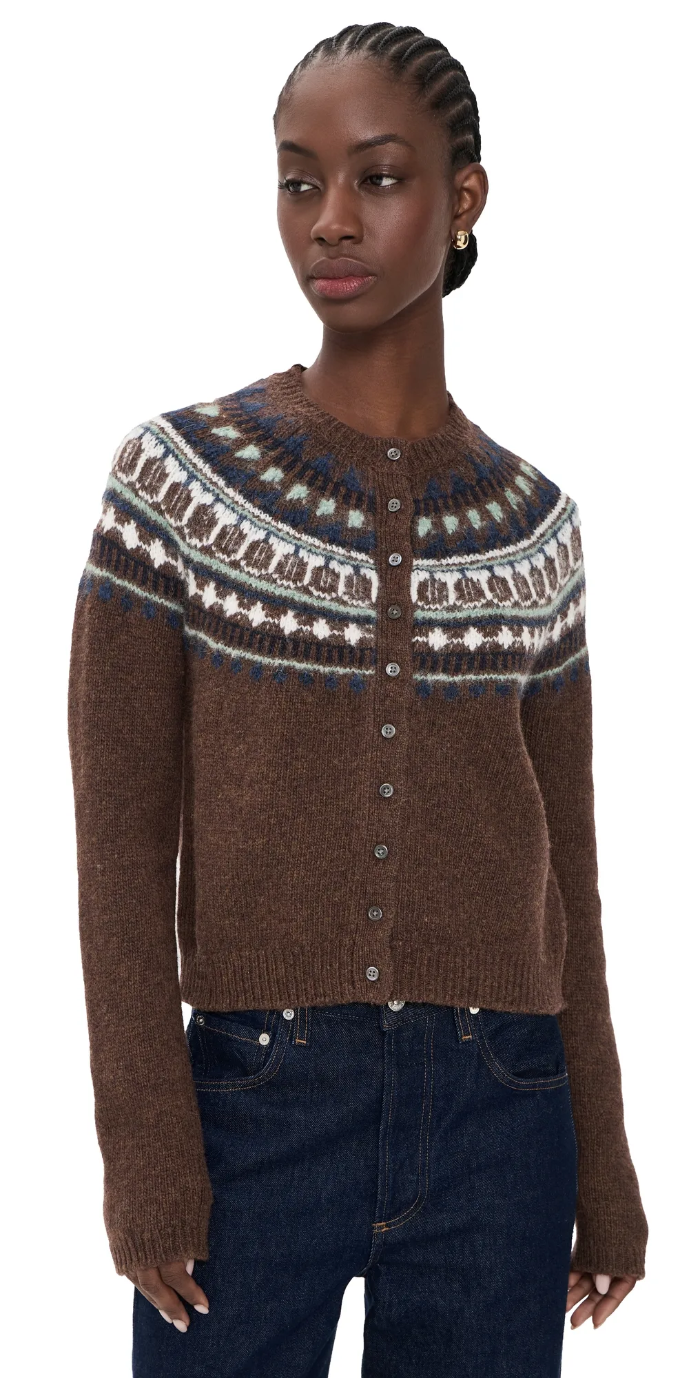 Charlotte Fair Isle Wool Sweater by Alex Mill