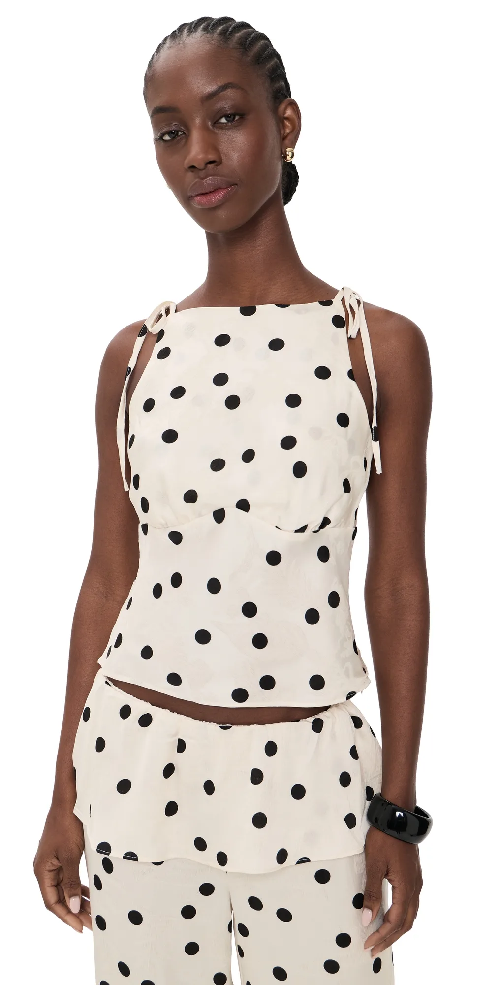 Lucy Top White Dot by Lisa Says Gah