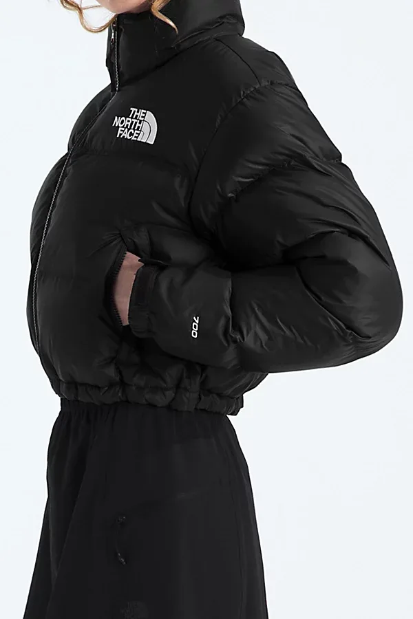 Nuptse Cropped Puffer Jacket by The North Face