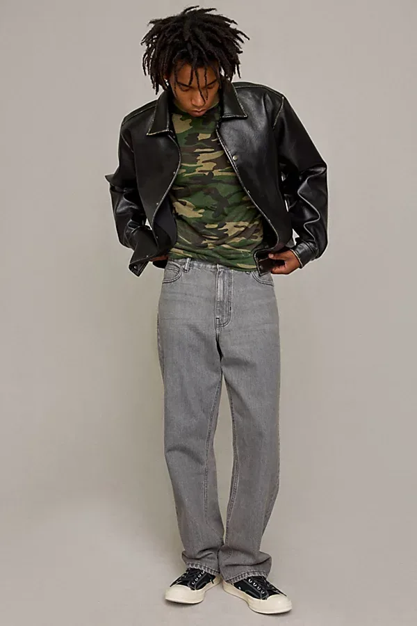 Relaxed Straight Fit Jeans by BDG