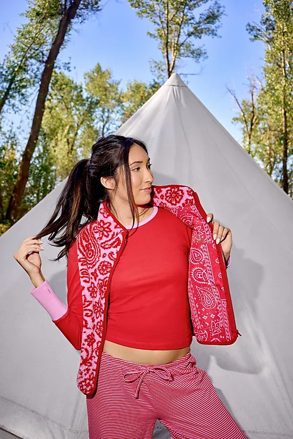 Paisley Montana Vest Jacket by Midnight Lunch