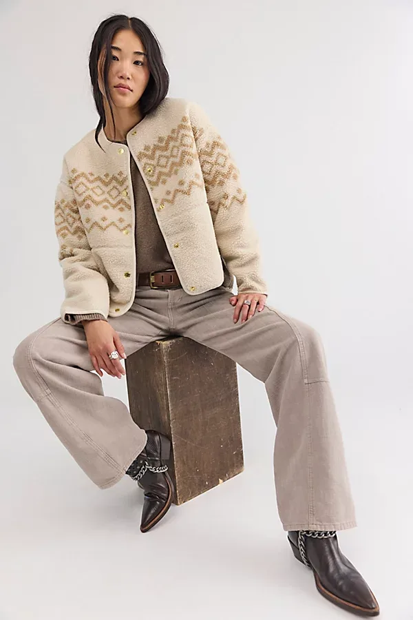 Ferrisdale Fair Isle Fleece Jacket by Barbour