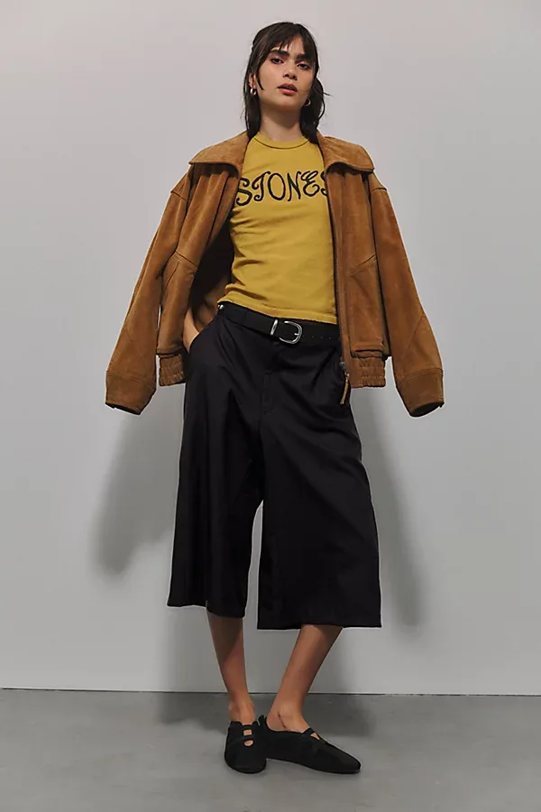 Havre Studio Wide-Leg Bermuda Shorts by Havre Studio