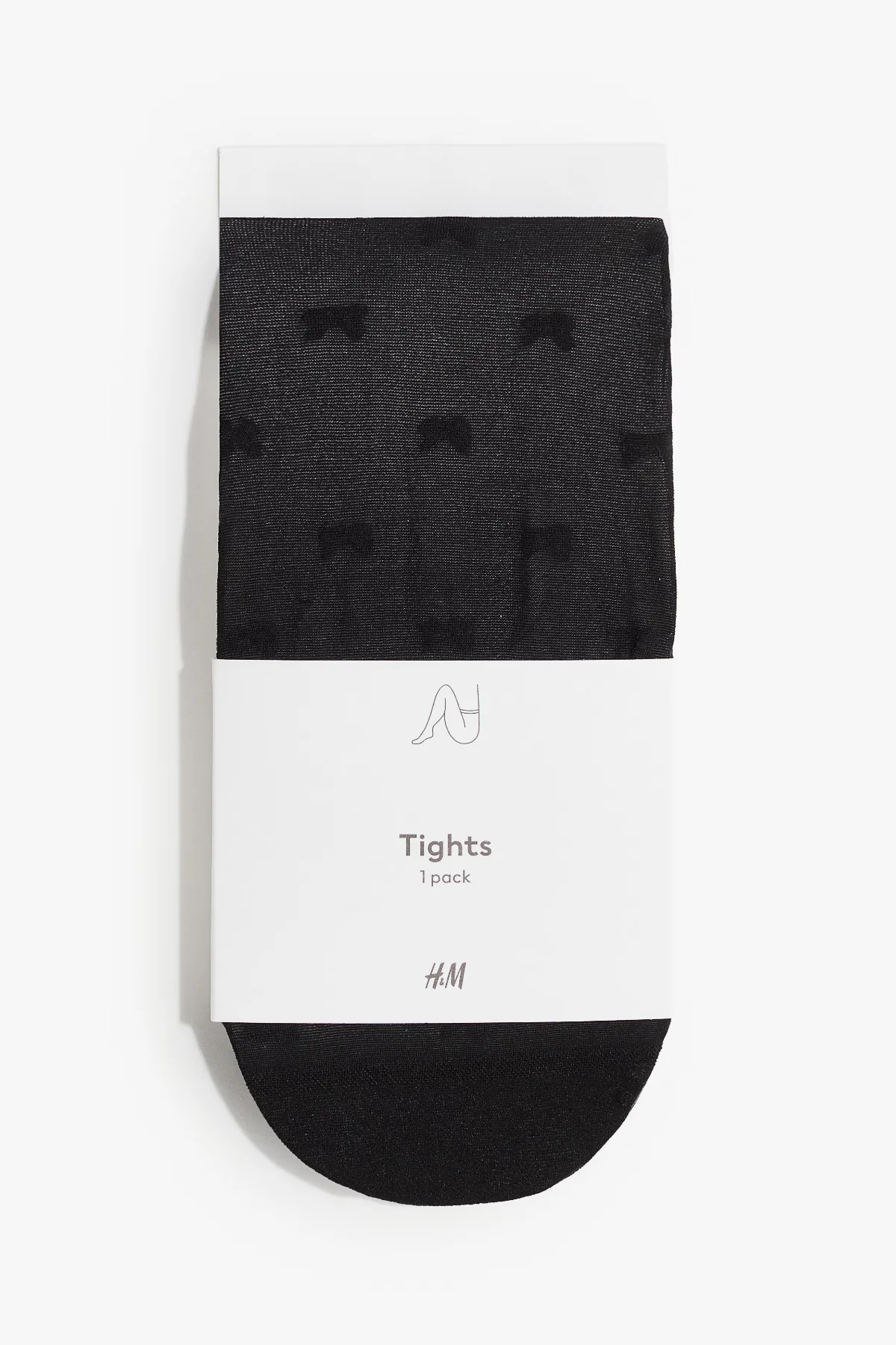 Bow-Patterned Tights by H&M