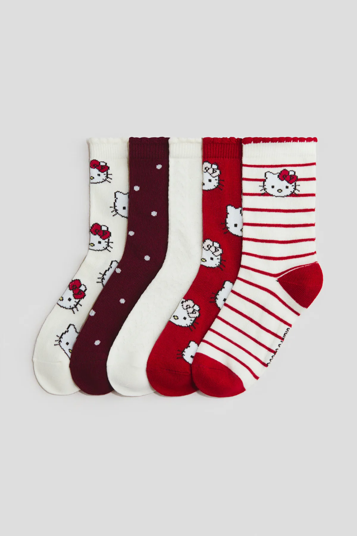 5-Pack Motif-Detail Socks by H&M
