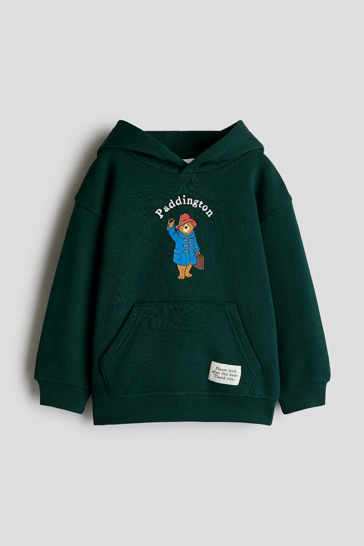 Printed Brushed-Inside Hoodie by H&M