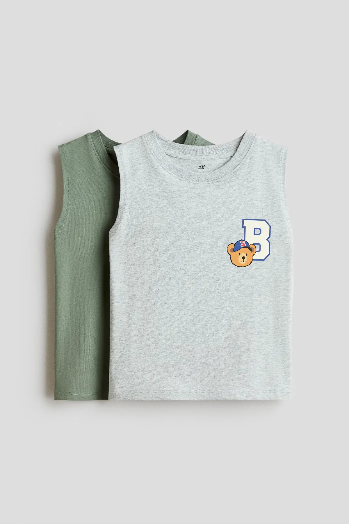 2-Pack Cotton Tank Tops by H&M