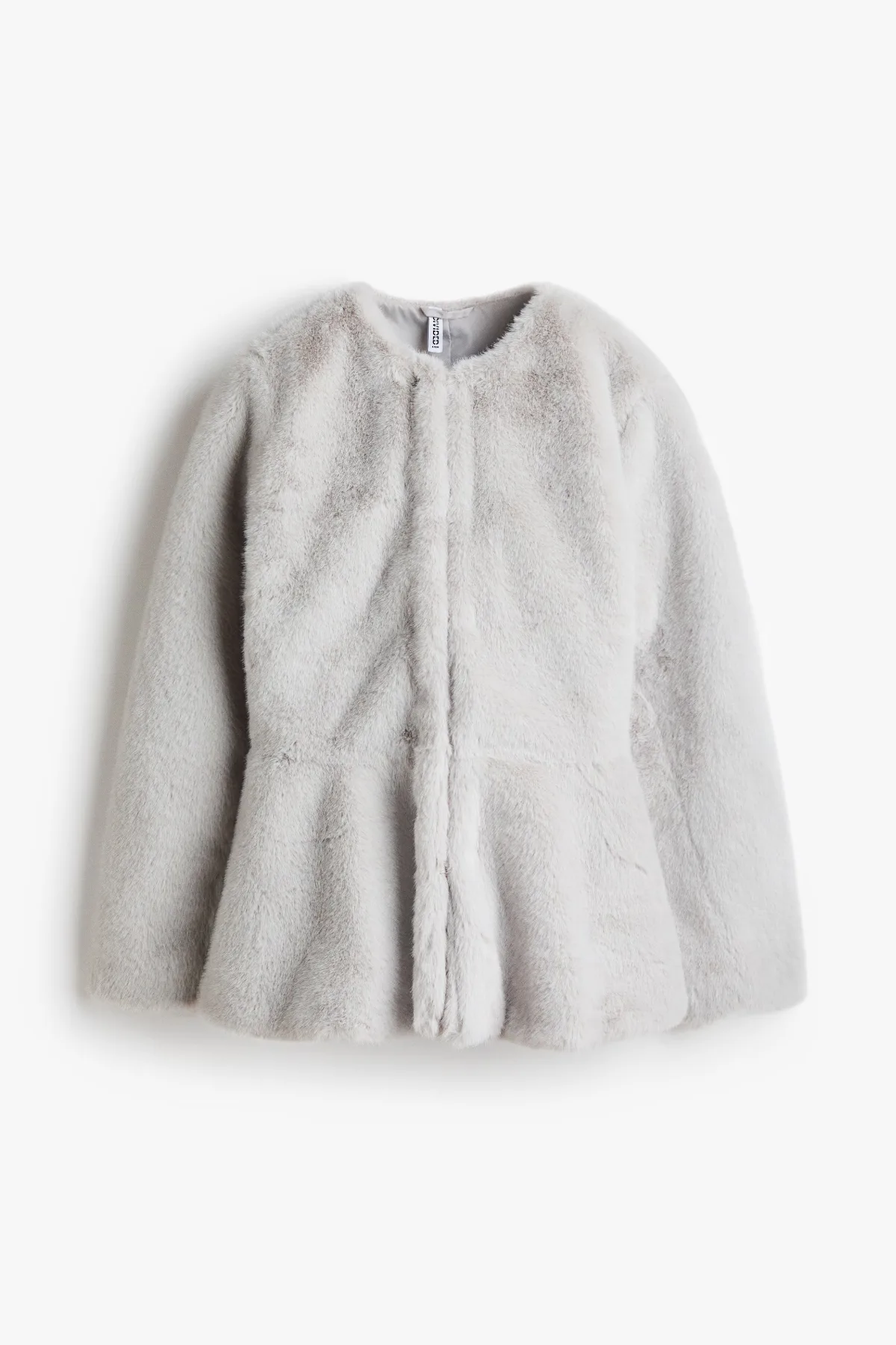 Pile Peplum Jacket by H&M