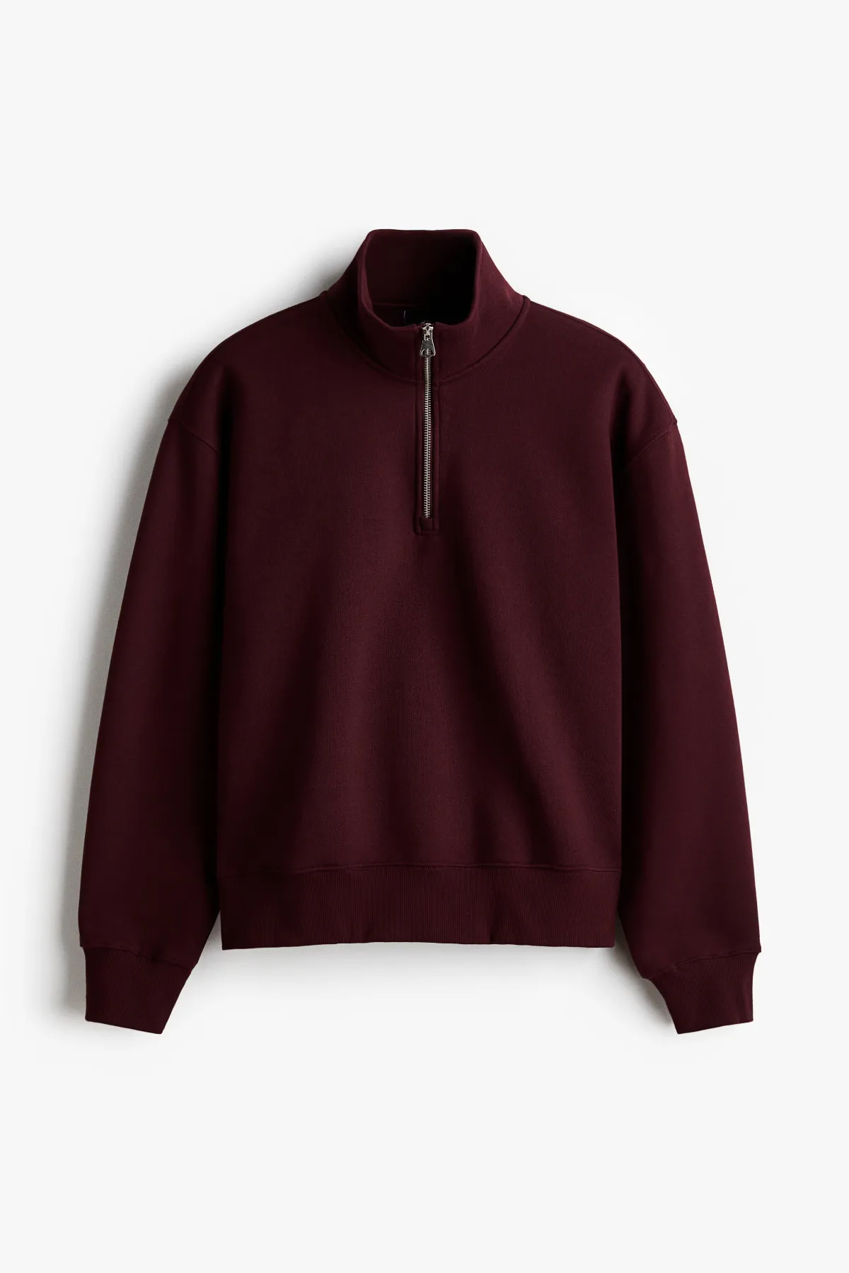 Relaxed-Fit Half-Zip Sweatshirt by H&M