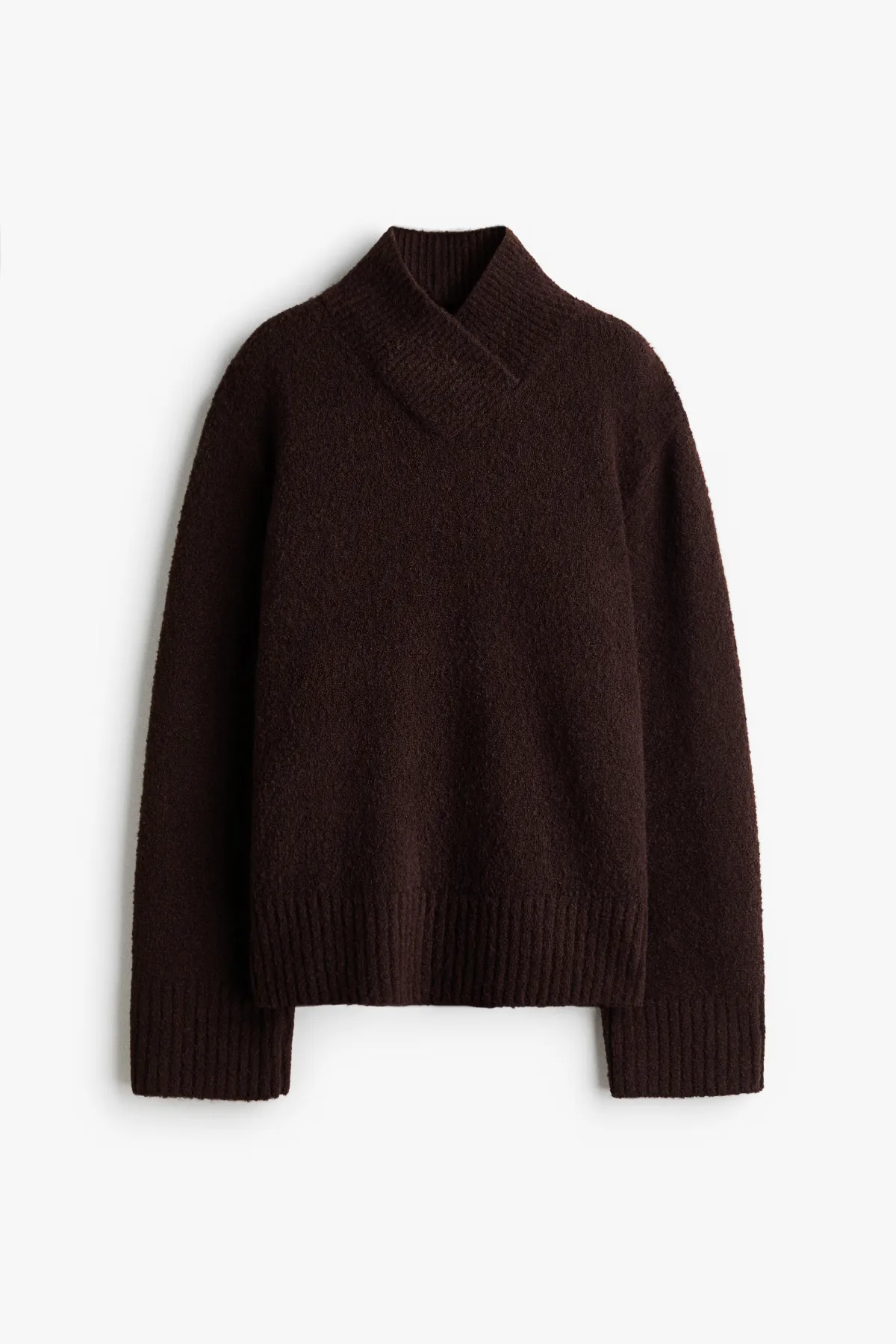 Loose-Fit Wool-Blend Sweater by H&M