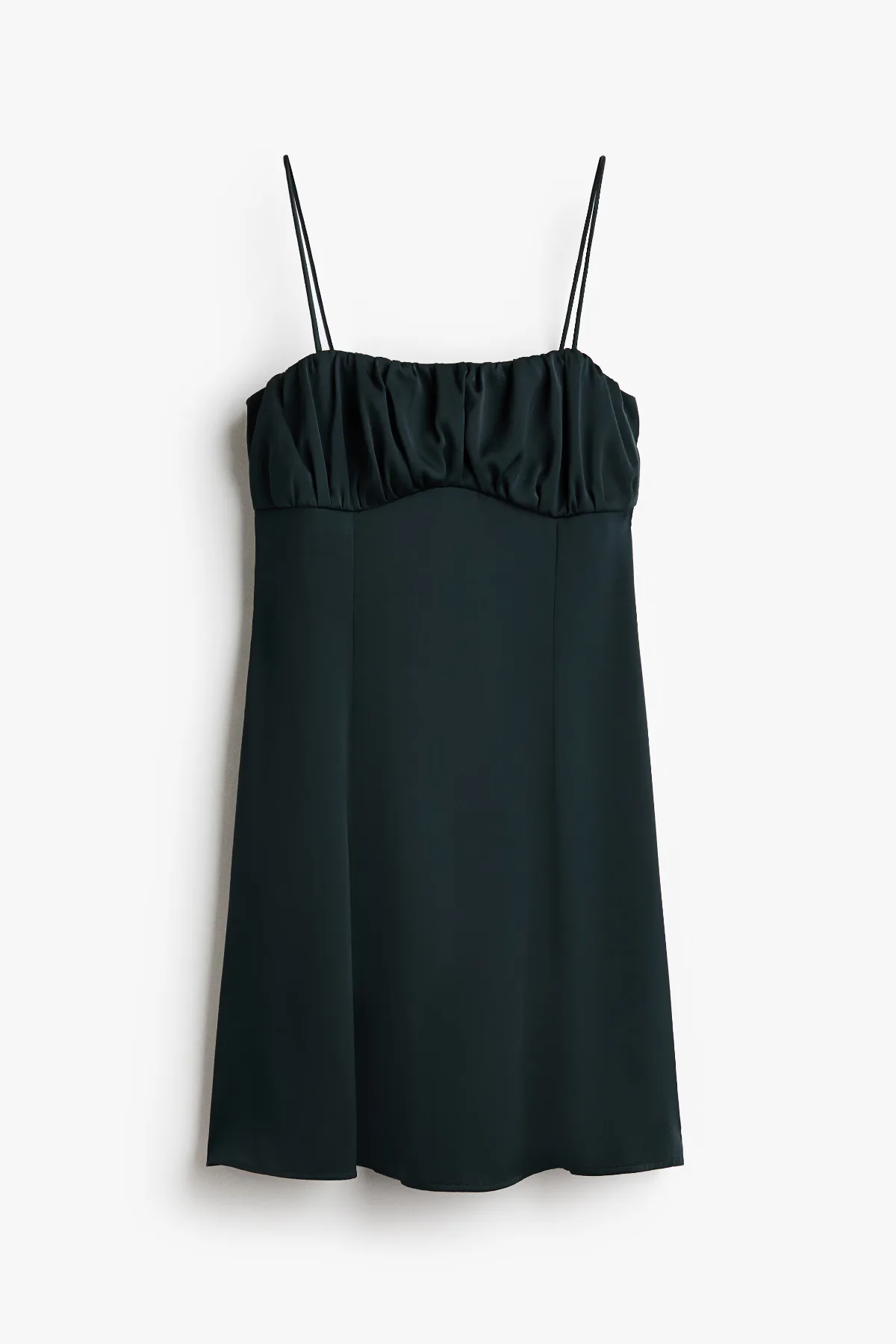 Ruched Strappy Dress