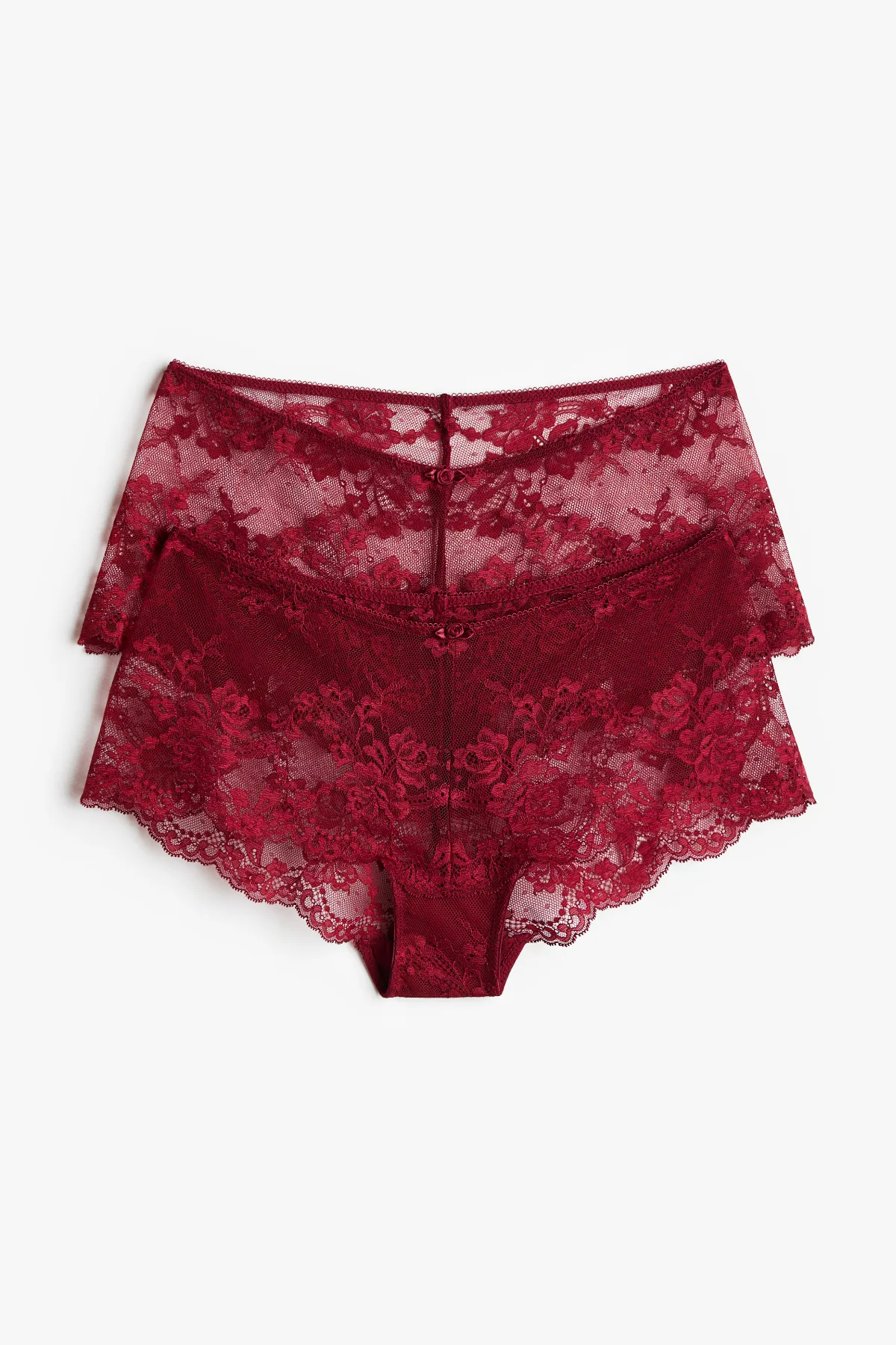 2-Pack Lace Shortie Briefs by H&M
