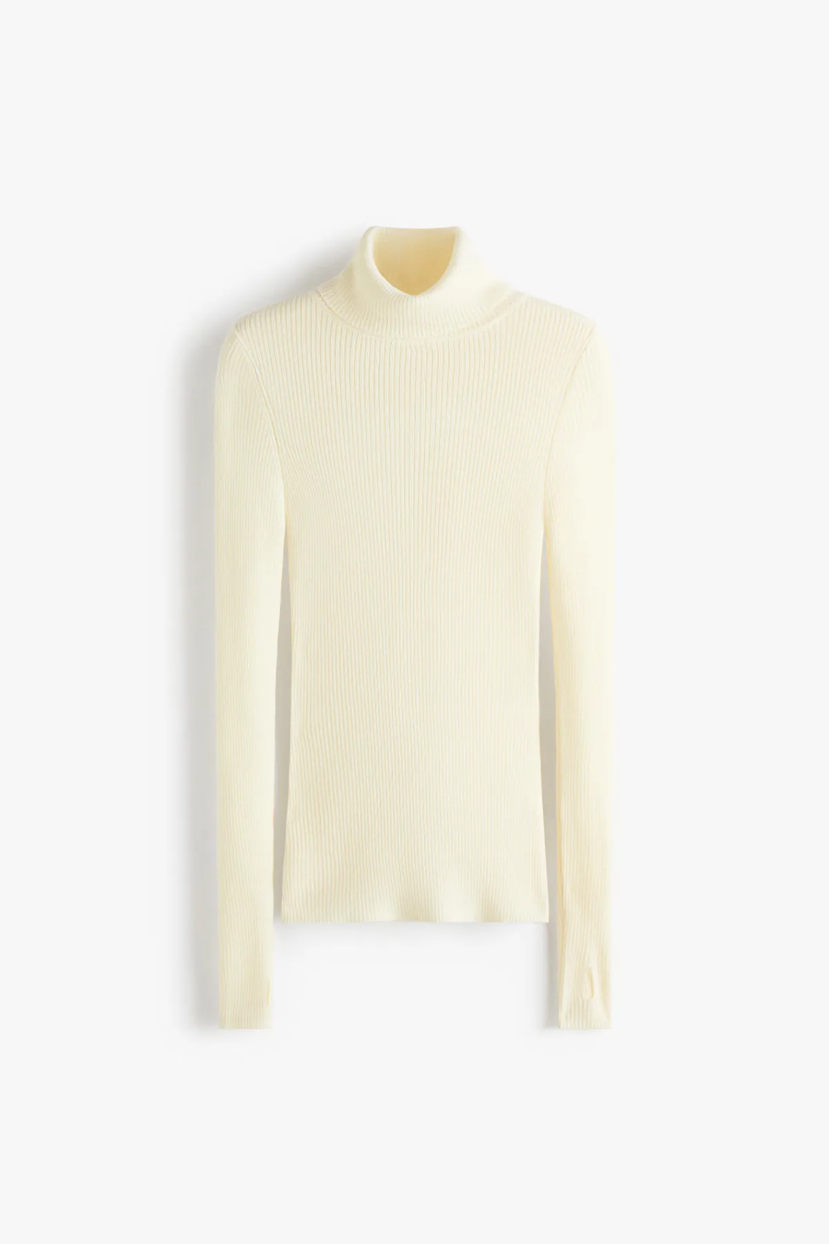 Turtleneck Merino Wool Top by H&M