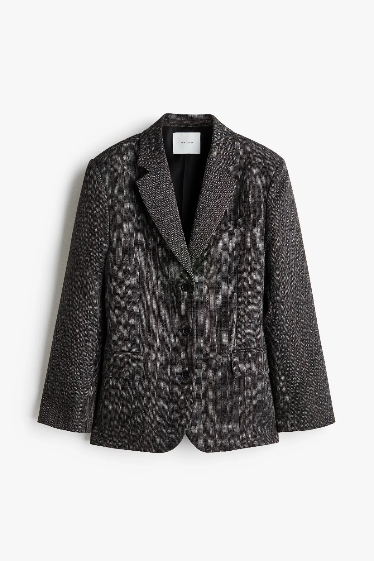 Single-Breasted Wool Blazer