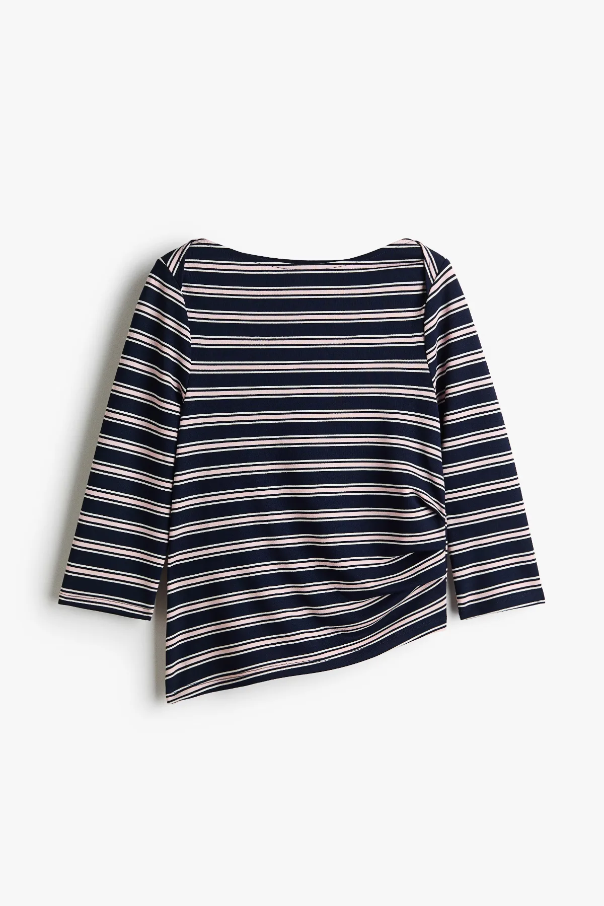 Asymmetric Jersey Top by H&M