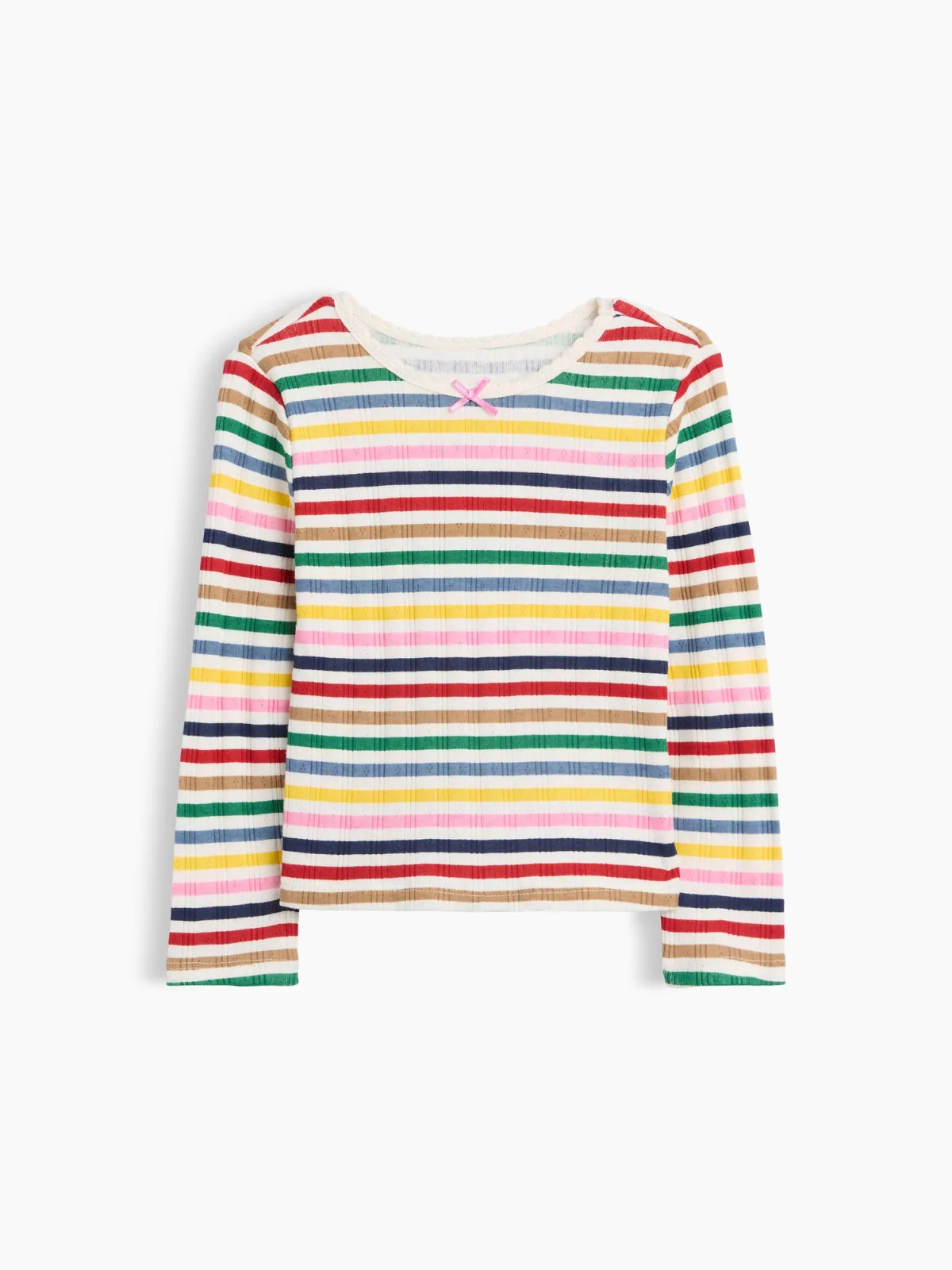 Pointelle Rib T-Shirt by Gap