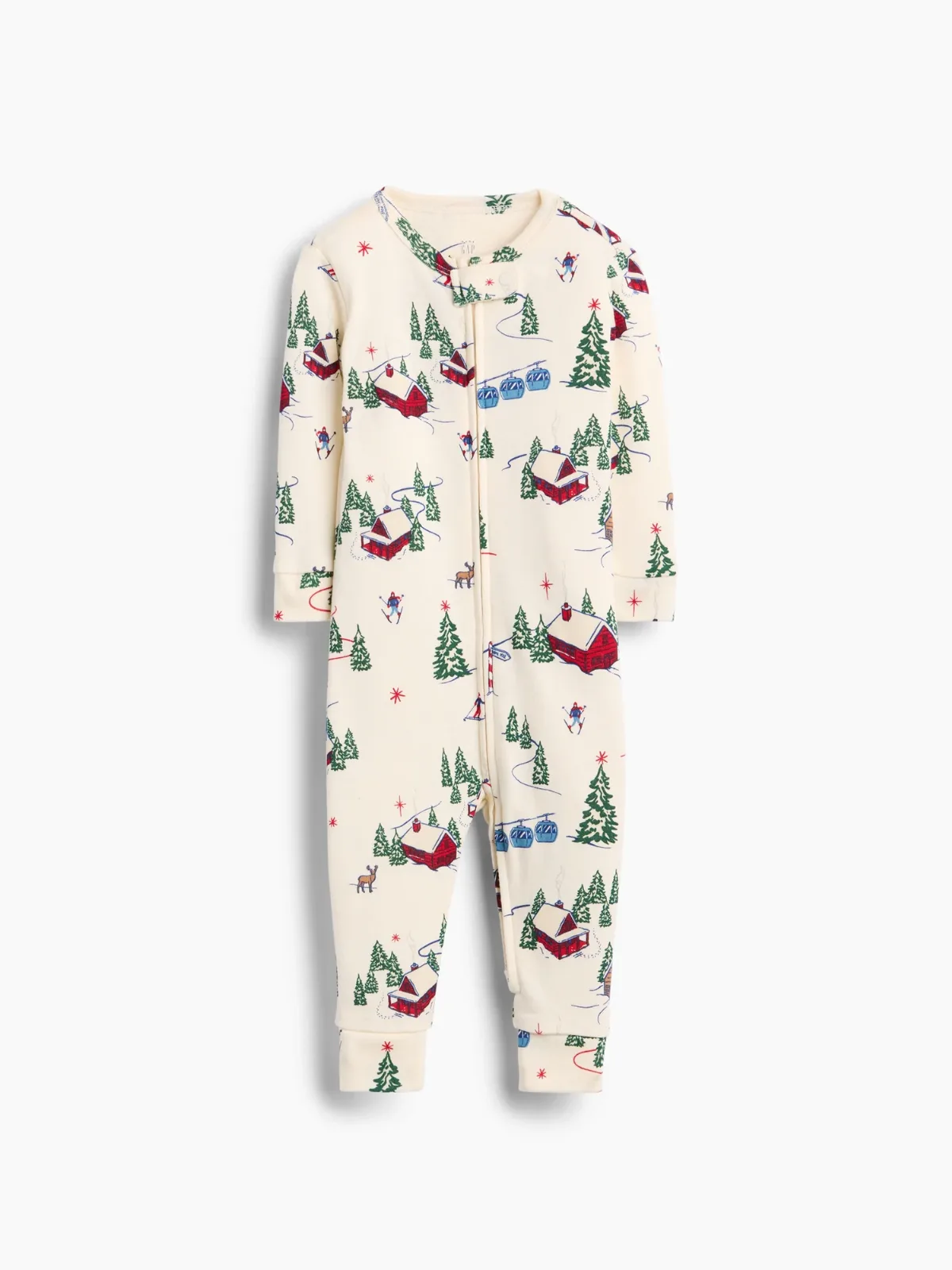Organic Cotton Print One-Piece by Gap