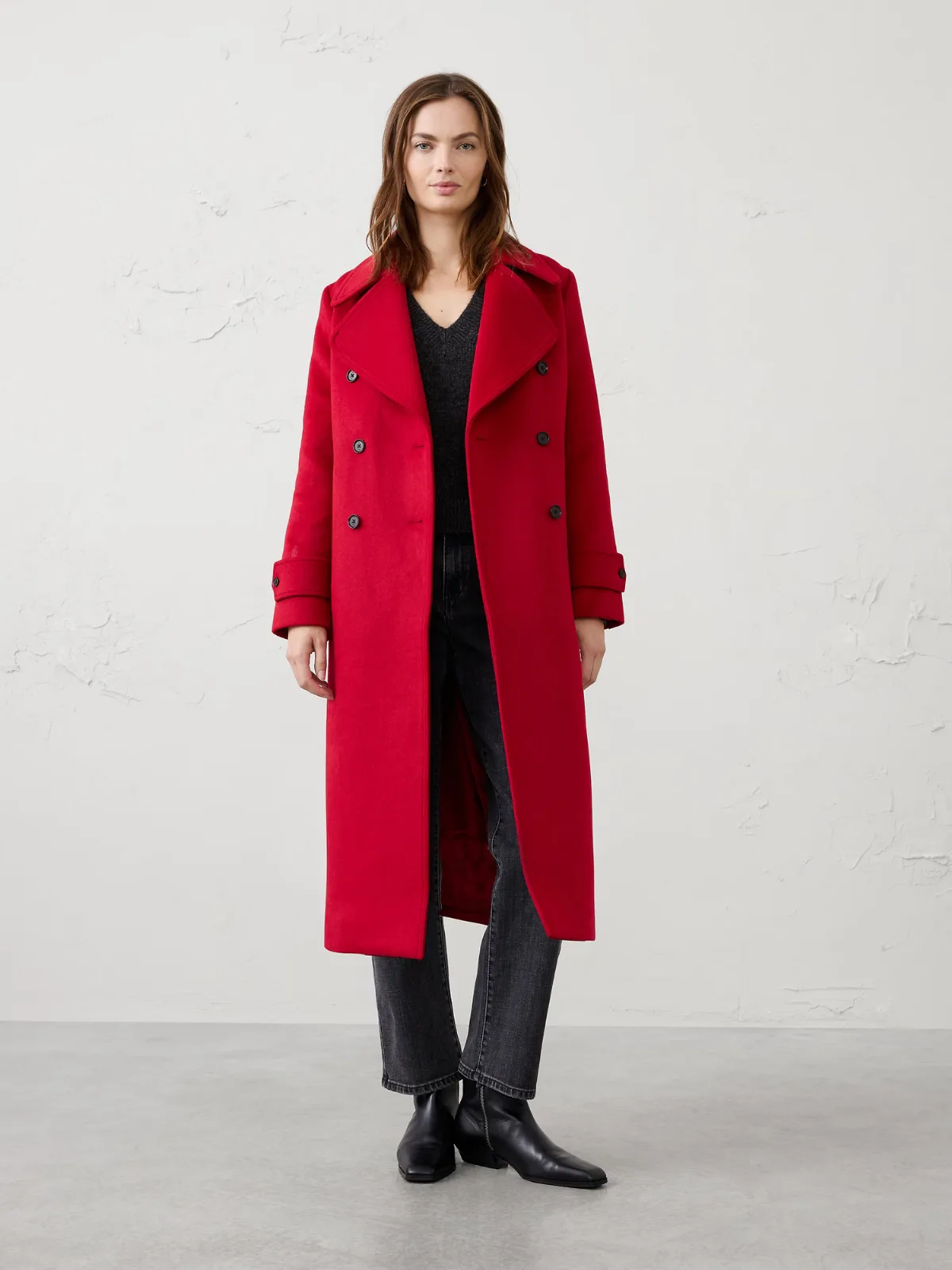 Double Breasted Coat by Banana Republic