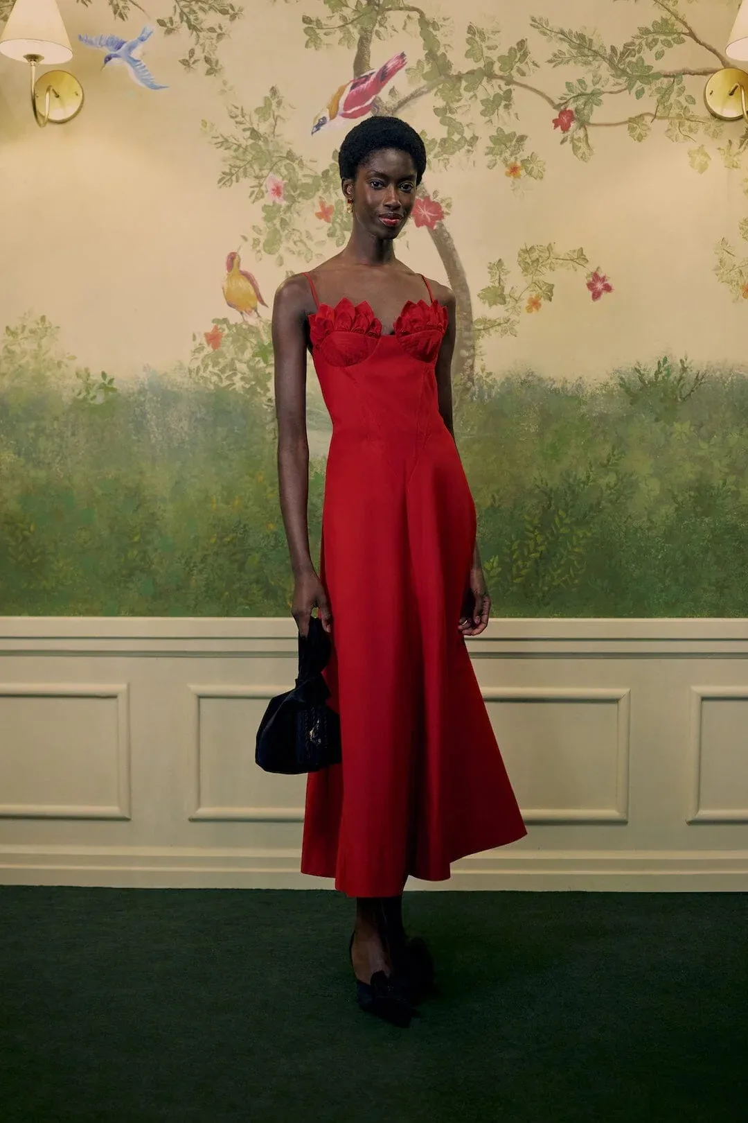 3d Flower Sleeveless Midi Dress by FARM Rio