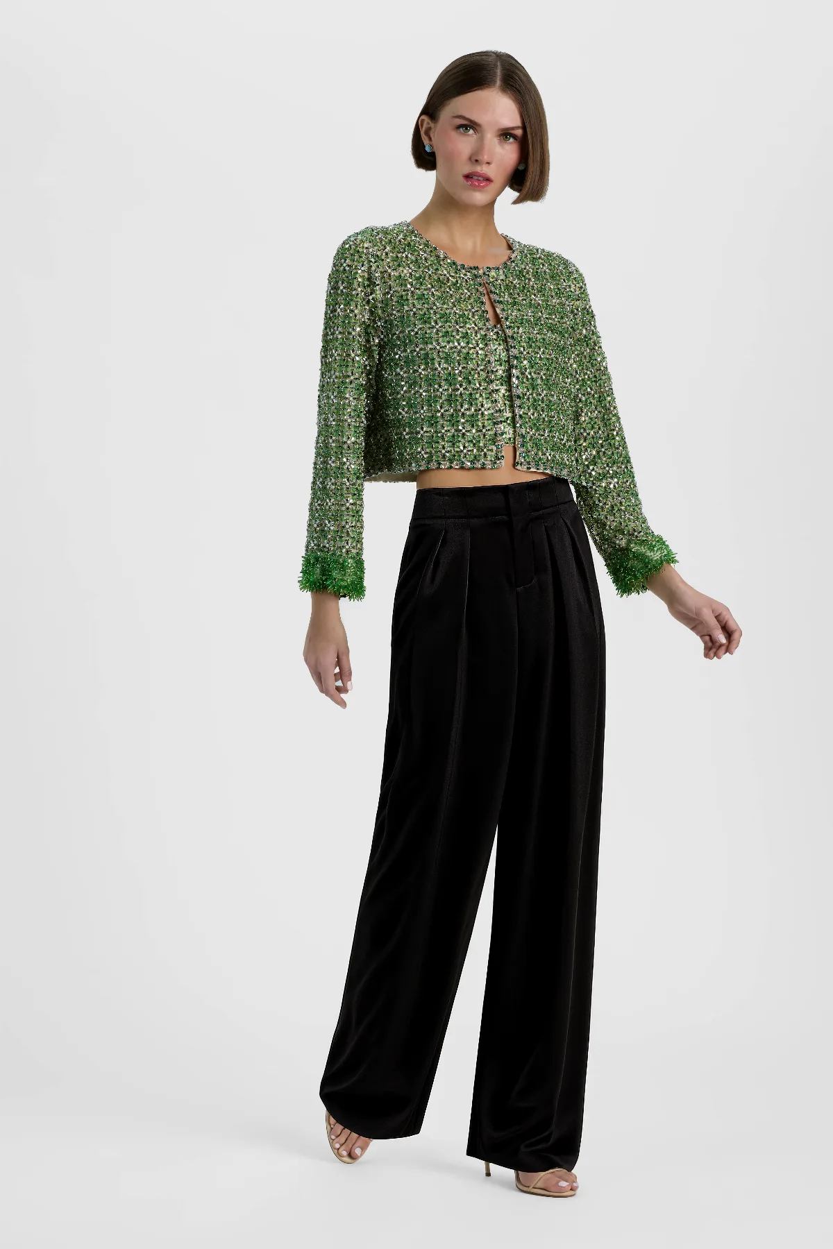 Kidman Embellished Fringe Jacket