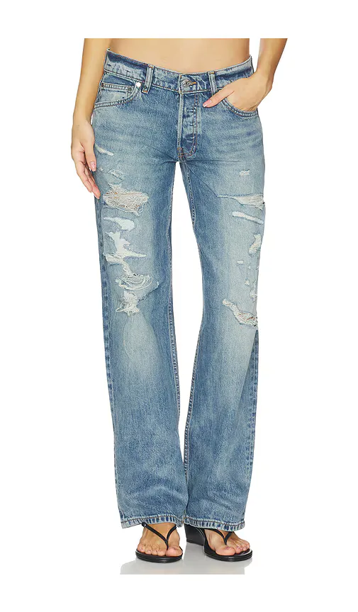 Low Rise Baggy Jeans by Eb Denim