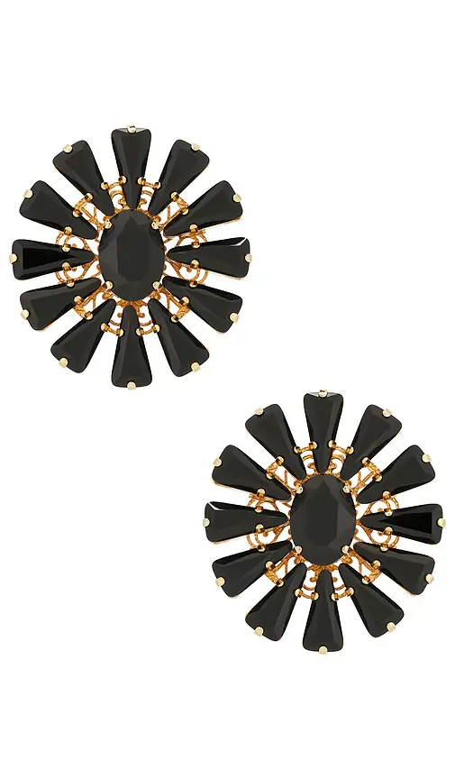 Omega Clasp Radiant Earrings by Anton Heunis