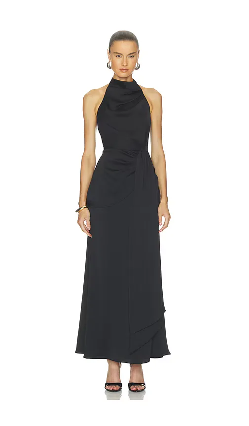 Auriella Halter Maxi Gown