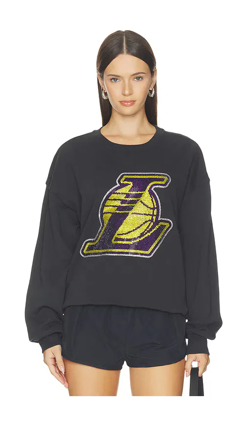 Los Angeles Lakers Marquee Crew Sweatshirt by Terez