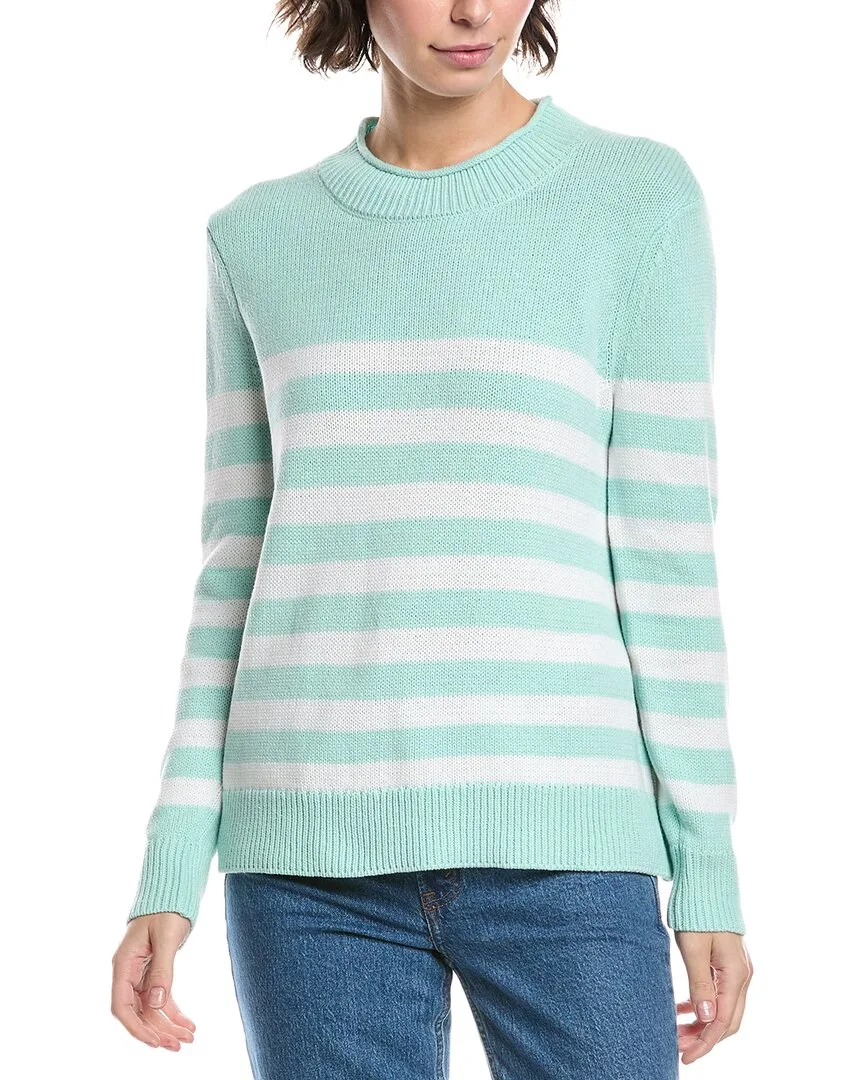 Roll Neck Striped Sweater