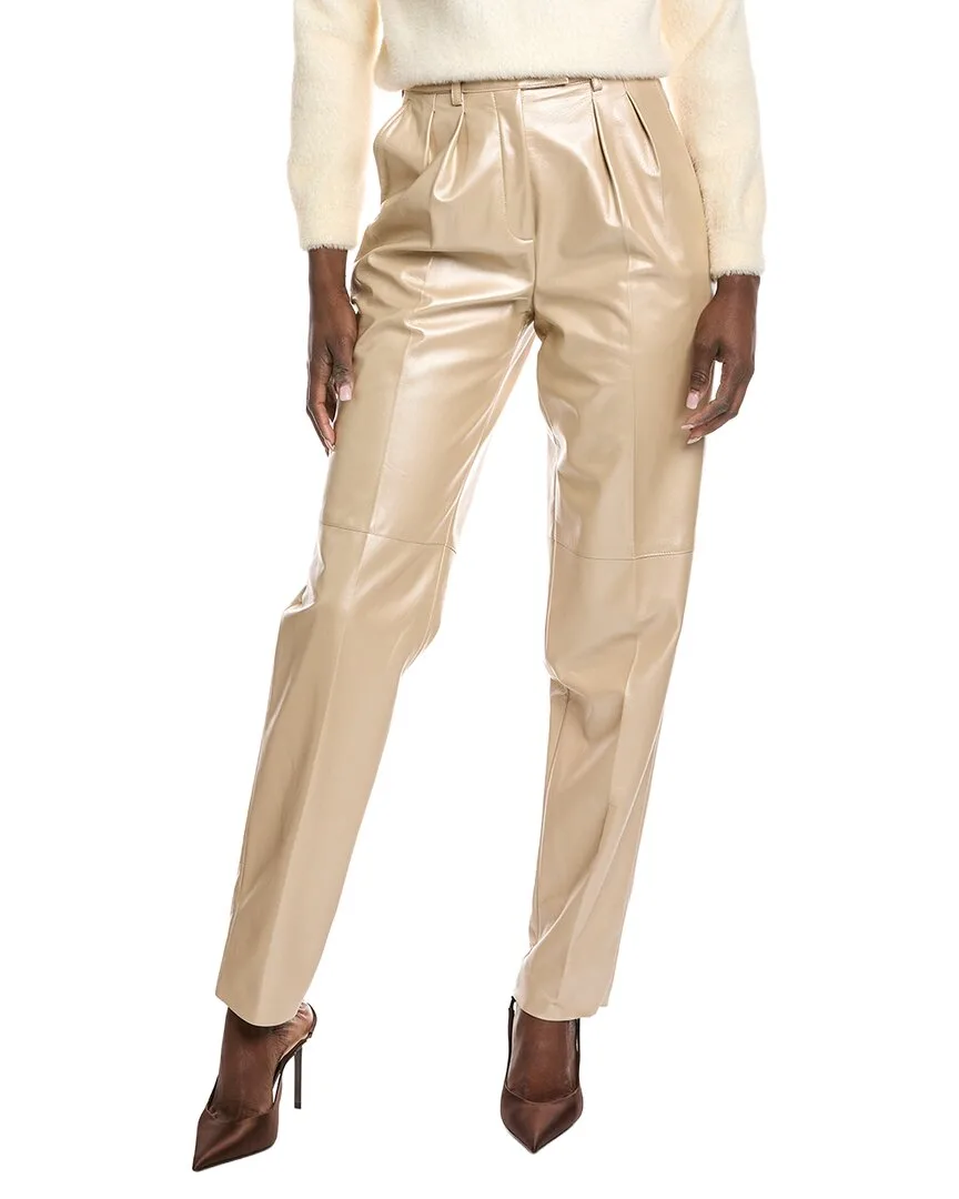 Fidelia Leather Pant by Akris