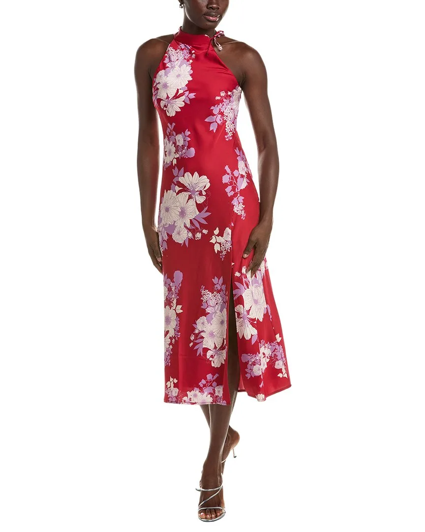 Mari Halter Midi Dress by Hutch