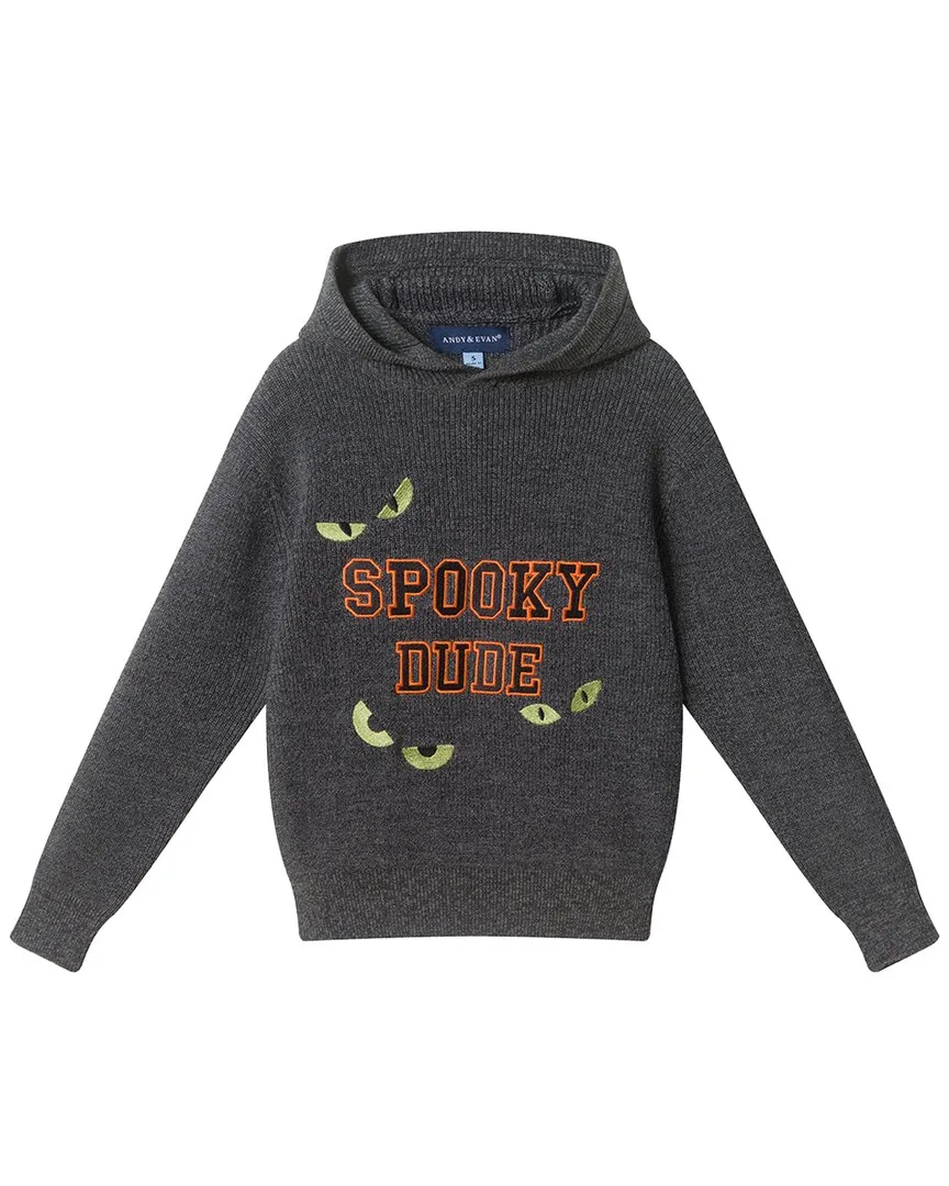 Hooded Halloween Sweater by Andy & Evan