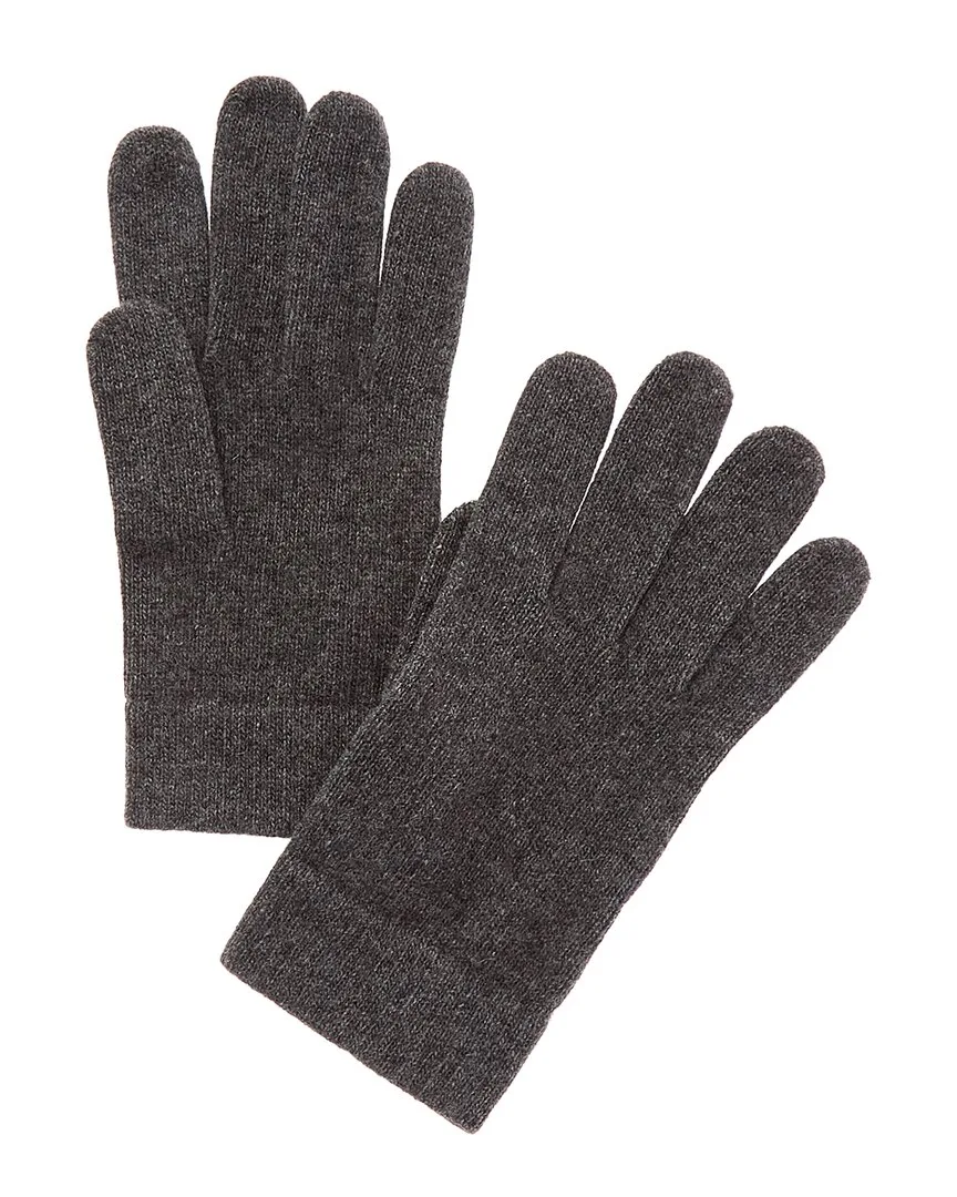 Plain Jersey Cashmere Tech Gloves by Portolano