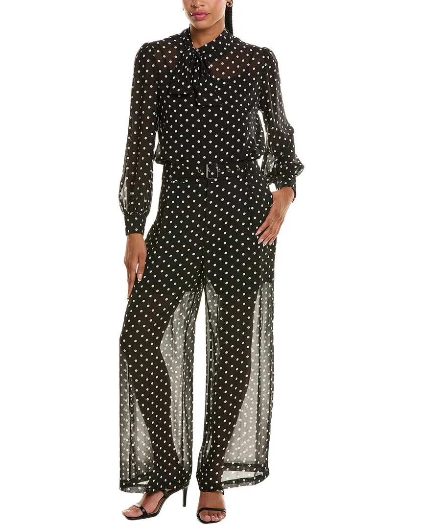 2Pc Polka Dot Top & Pant Set by Pascale La Mode