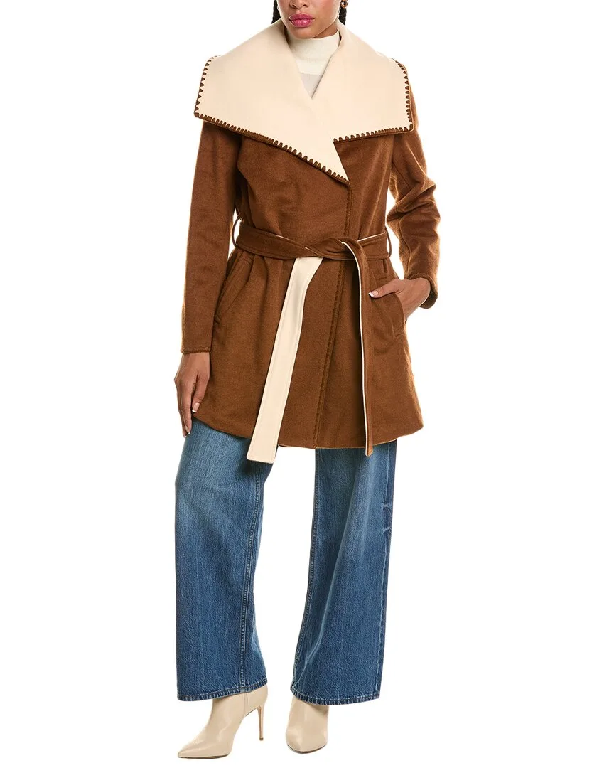 Elegant Wool-Blend Overcoat