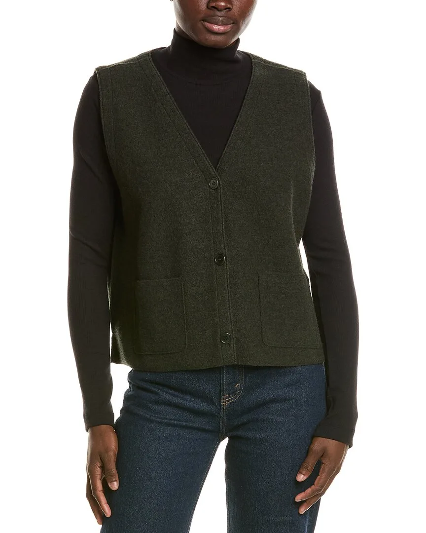 Wool Vest by Eileen Fisher