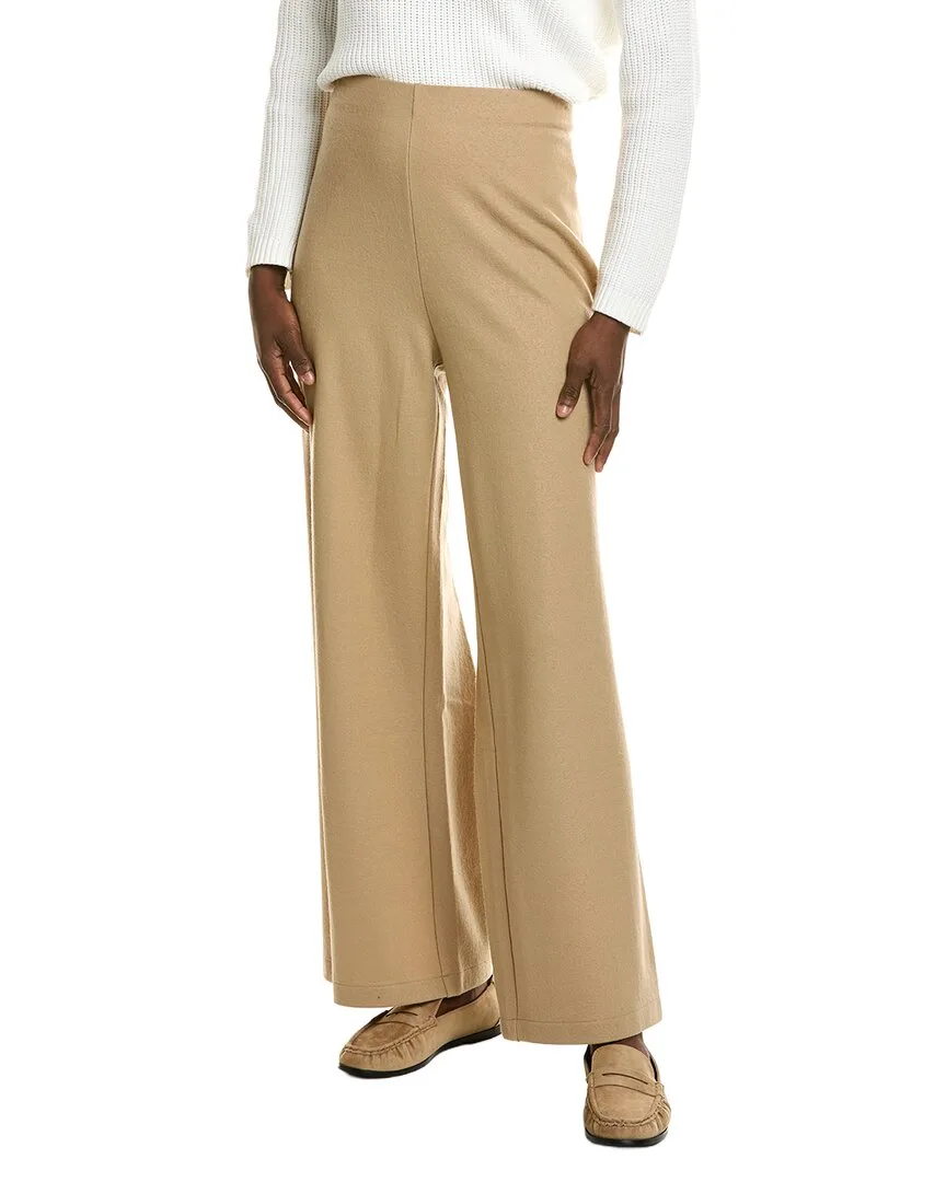 Full Length Wide Wool Pant