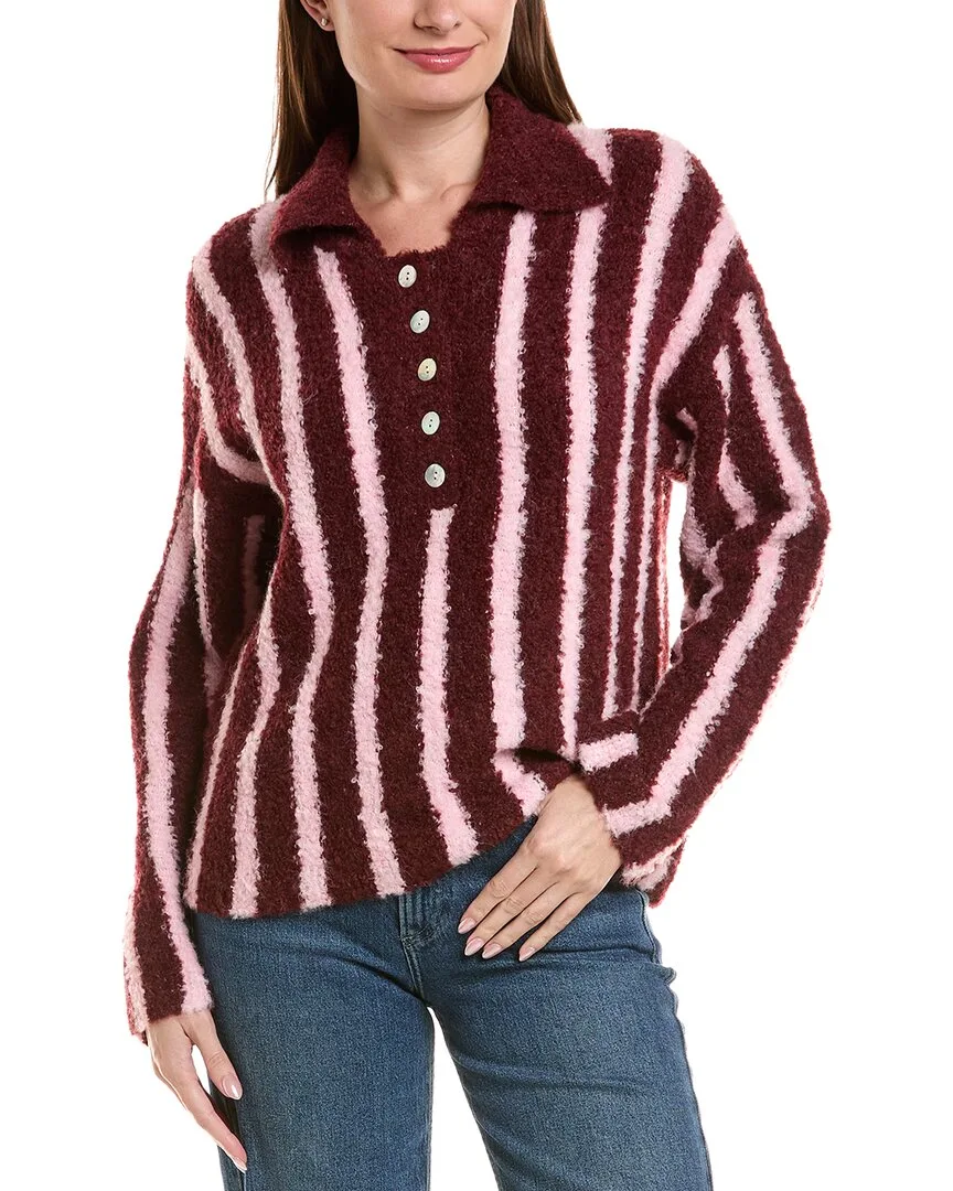 Stephane Cashmere-Blend Pullover by Anna Kay
