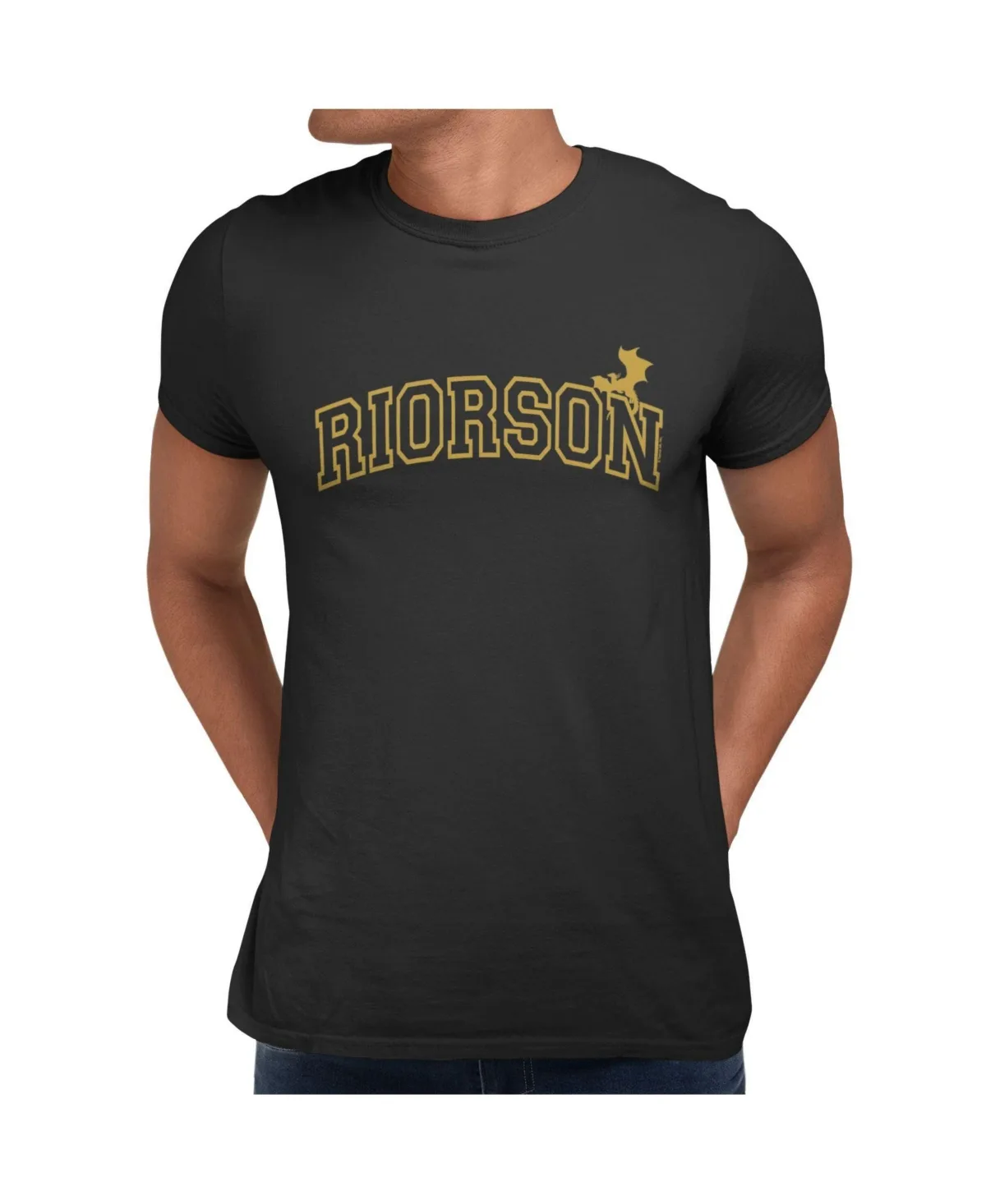 Riorson Varsity Graphic Crewneck T-Shirt by Fourth Wing