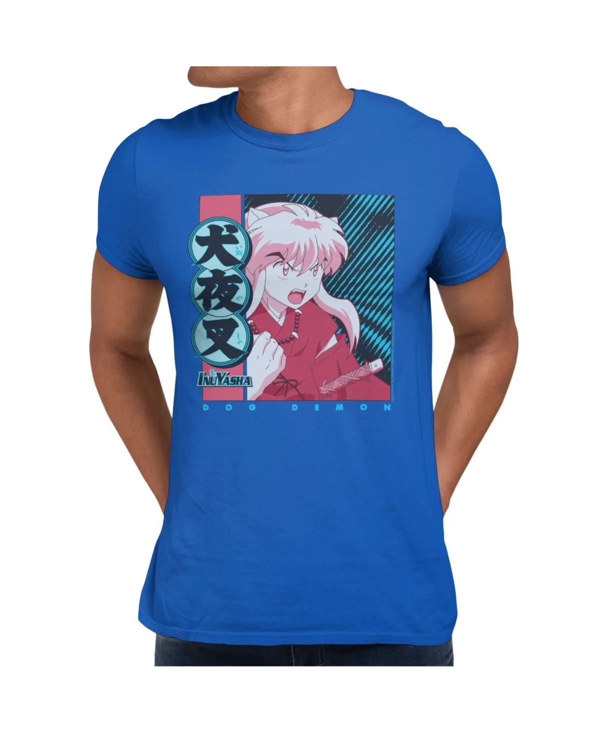 Demon Timeless Portrait Short Sleeve T-Shirt by Inuyasha