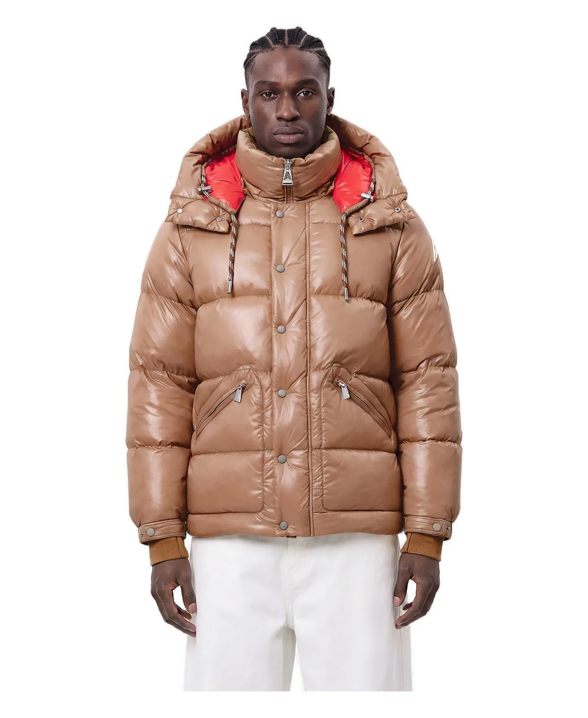 Montfort Front Zipper Relaxed Fit Hooded Puffer Jacket