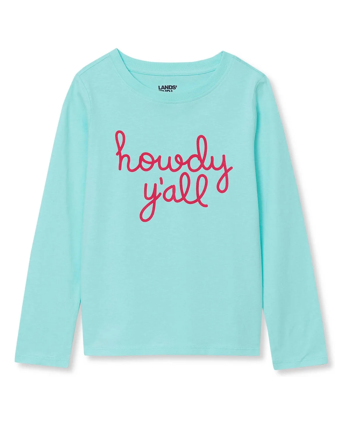 Long Sleeve Graphic Tee by Lands' End