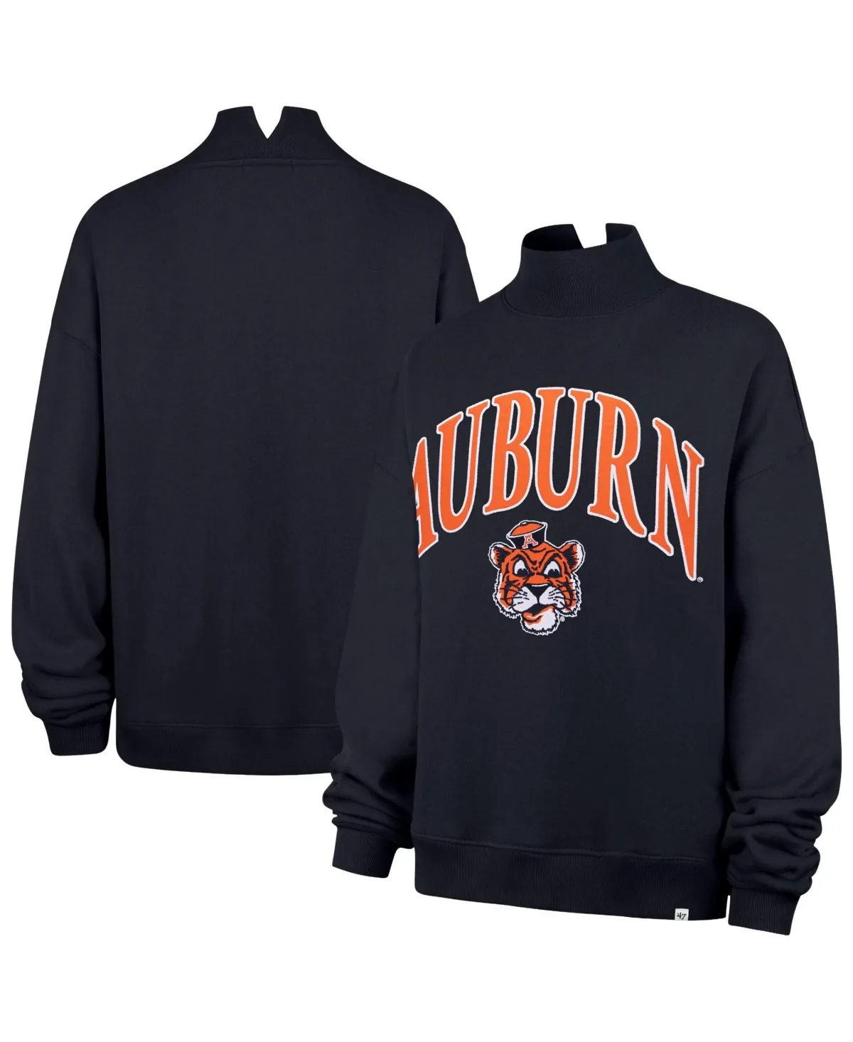 Auburn Tigers Mock Neck Sweatshirt