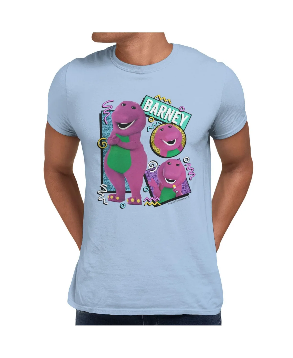 90s Style Graphic T-Shirt by Barney