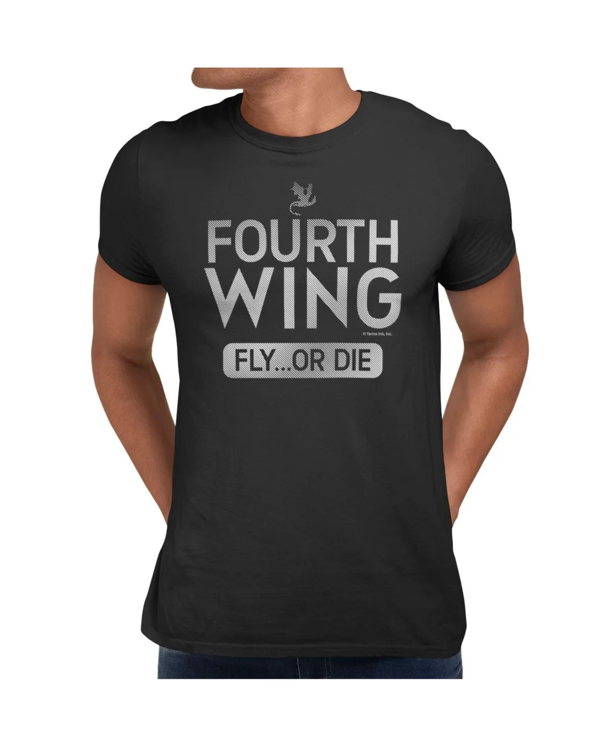 Fourth Wing Fly or Die Graphic Short-Sleeve T-Shirt by Fourth Wing