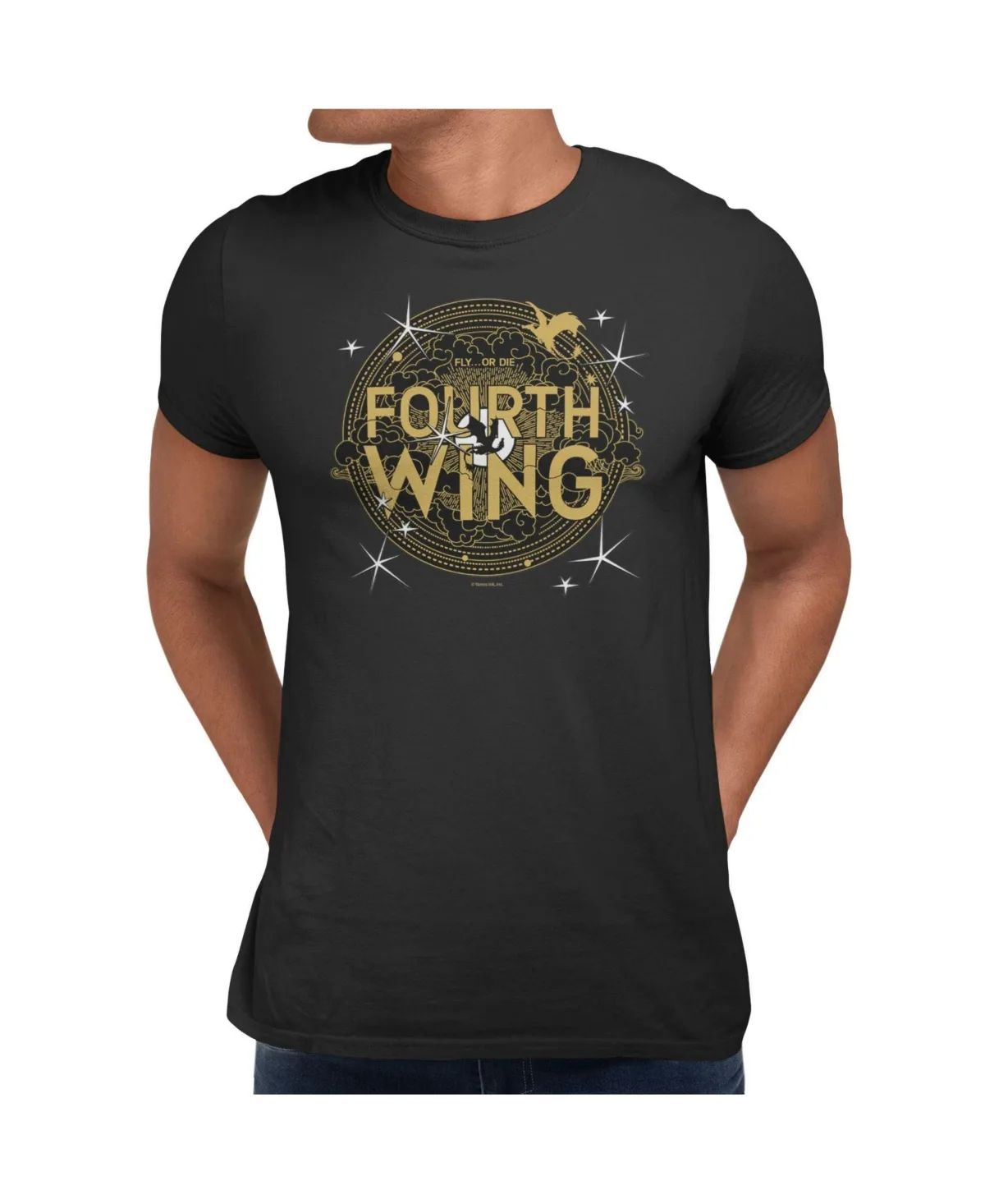 Fourth Wing the Empyrean Fly or Die Graphic Crewneck T-Shirt by Fourth Wing