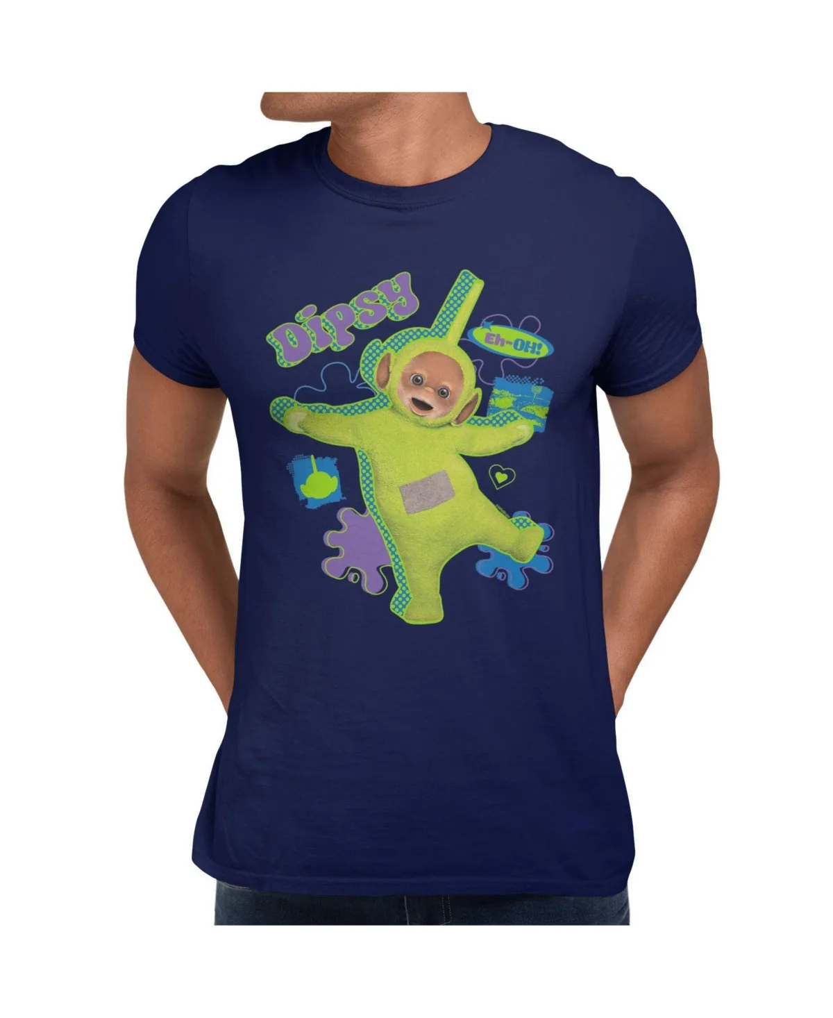 Teletubbies Dipsy Retro Graphic T-Shirt by Teletubbies