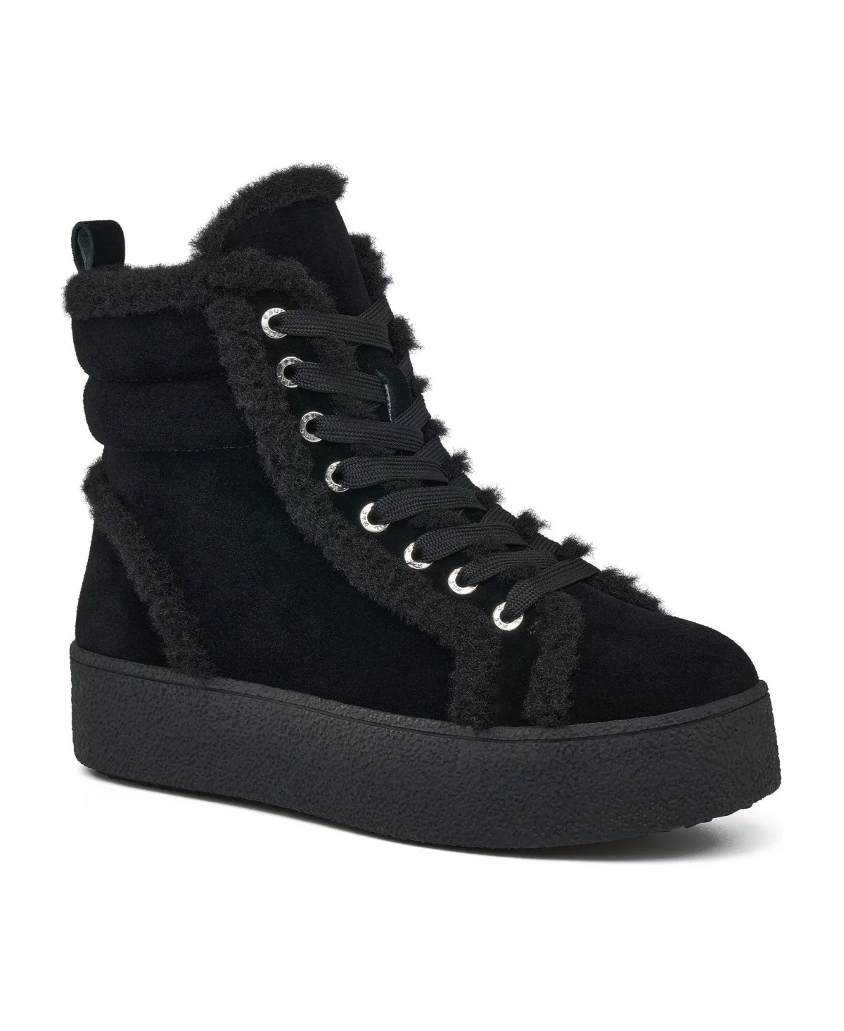 Venti Wp Waterproof Suede Platform Boots